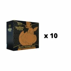 Pokemon TCG - Shining Fates ETB Case (10 Elite Trainer Boxes)