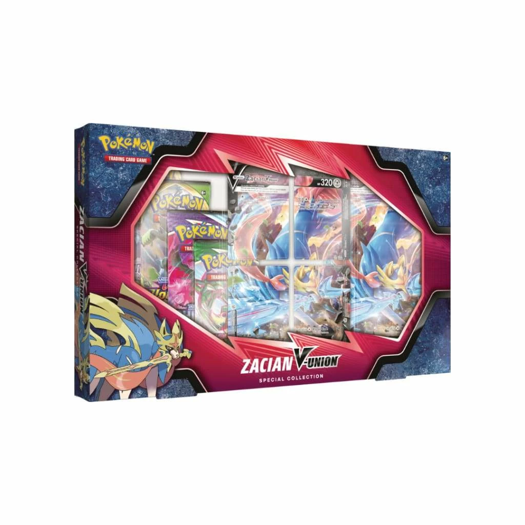 Pokemon Zacian V Union Collection Box 3 Pokemon Zacian V Union Collection Box