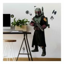 Star Wars: The Mandalorian Boba Fett Peel And Stick Giant Wall Decals